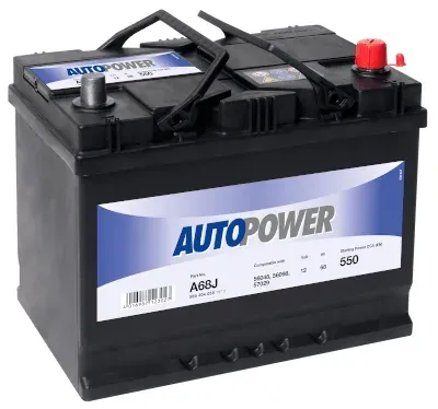 Аккумулятор Autopower A68J 68Ah 550A 261x175x225 "- +"