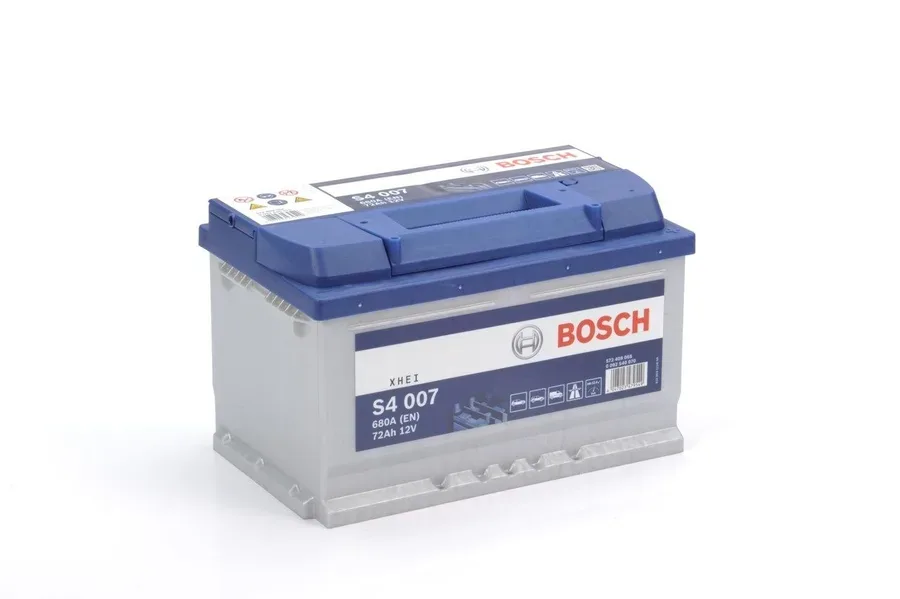 Аккумулятор BOSCH S4 007 72Ah 680A 278x175x175 "- +"