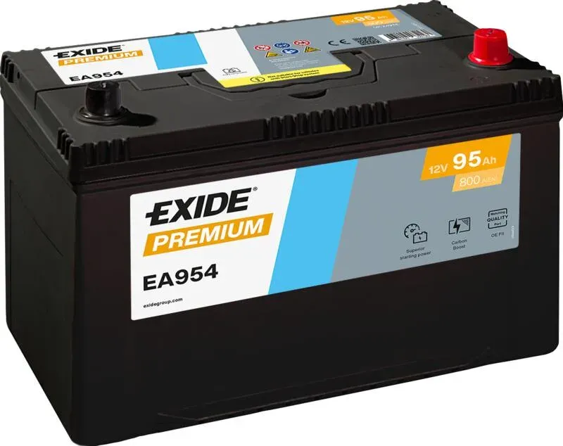 Аккумулятор EXIDE PREMIUM EA954 95Ah 800A 306x173x222 "- +"