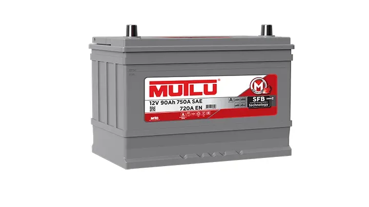 Аккумулятор Mutlu 90Ah 720A 306x175x224 "- +"