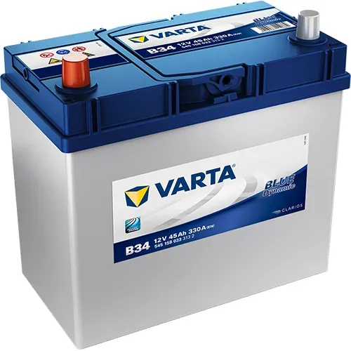 Аккумулятор Varta SLI B34 45Ah 330A 238x135x227 "+ -"
