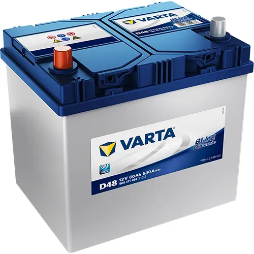 Аккумулятор Varta SLI D48 60Ah 540A 232x175x225 "+ -"