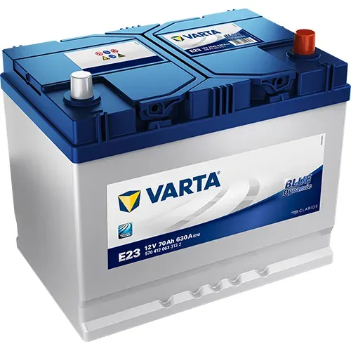 Аккумулятор Varta SLI E23 70Ah 630A 261x175x225 "- +"