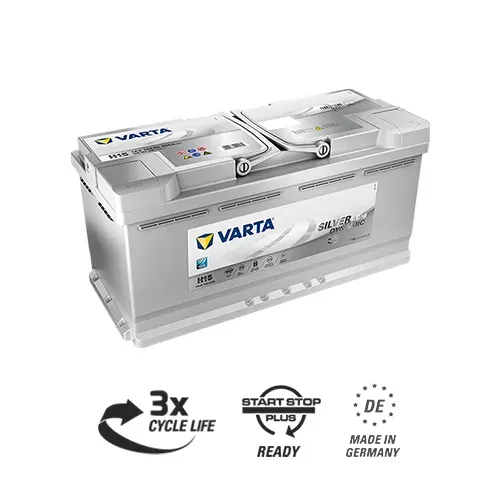 Аккумулятор Varta Silver Dynamic AGM H15 105Ah 950A 393x175x190 "- +"